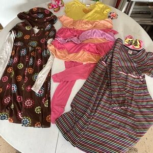 3 girls Gymboree dresses
